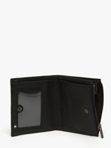 Porte-monnaie Madras Cuir Etrier Noir madras EMAD810-vue-porte