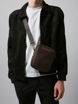 Crossbody Bag Etrier Brown tolosa ETOL704M-vue-porte