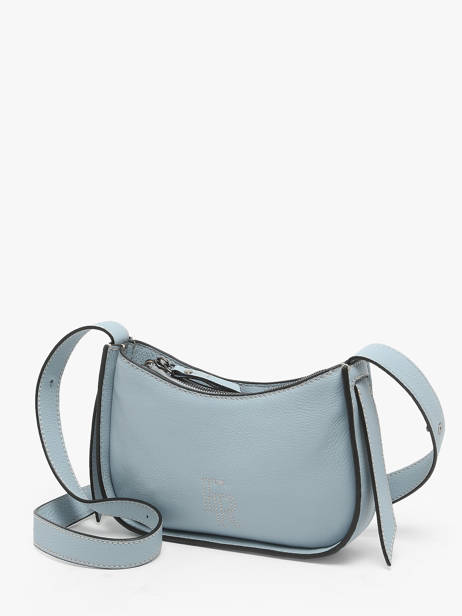 Sac BandouliÃ¨re Foudre Cuir Etrier Bleu foudre EFOD089S vue secondaire 2