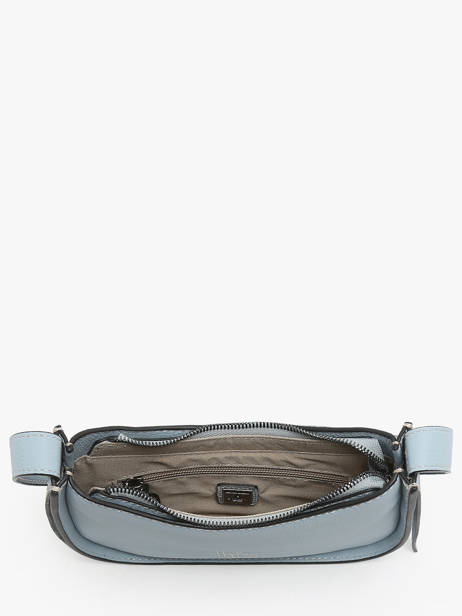 Sac BandouliÃ¨re Foudre Cuir Etrier Bleu foudre EFOD089S vue secondaire 3