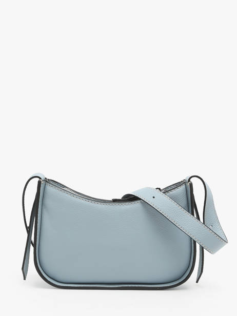 Sac BandouliÃ¨re Foudre Cuir Etrier Bleu foudre EFOD089S vue secondaire 4